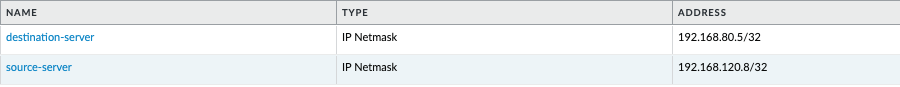 image of PAN-OS GUI with address objects